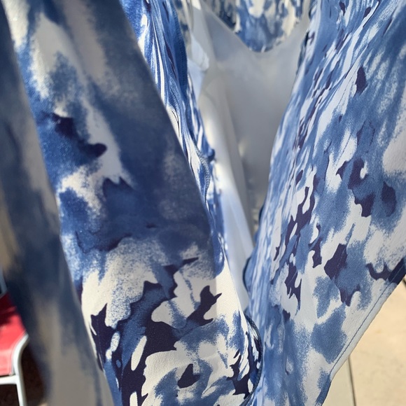 Pure DKNY sleeveless top/tunic with detachable lining 100% silk size S - Picture 4 of 13